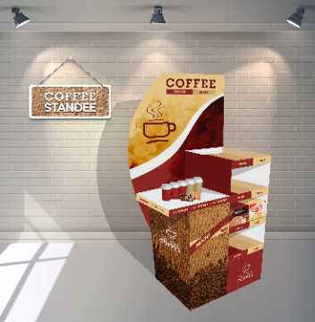 Display Standee, Block Structure Display, Countertop